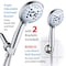 Aquacare Antimicrobial AS Seen On TV Handheld Shower Head Stainless Steel 1 pk 1639 - alternate 4